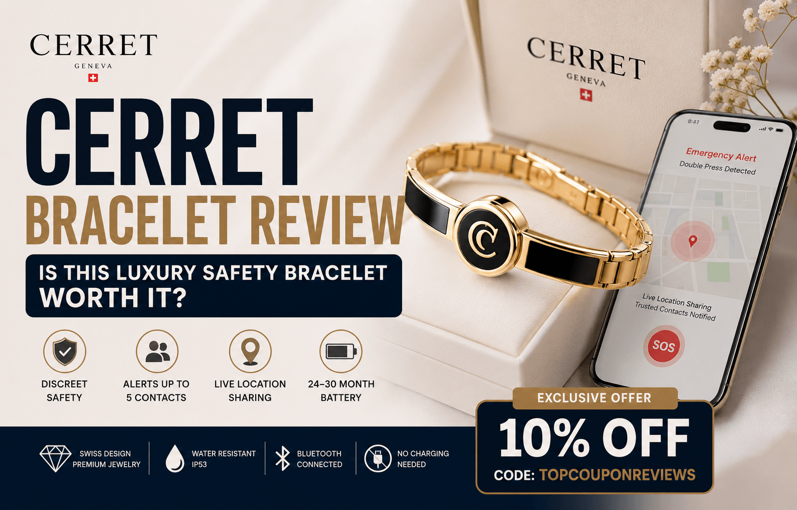 CERRET Bracelet Review: Is This Safety Bracelet Worth It?