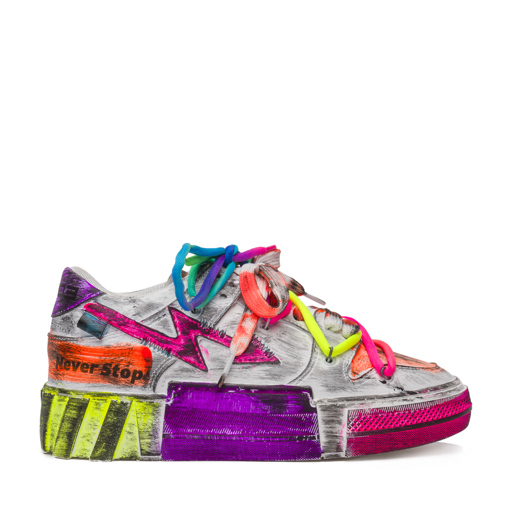 CRISTIANZEROTRE STRONG Sneakers Review: Hand-Painted Editions vs. Standard Colorways