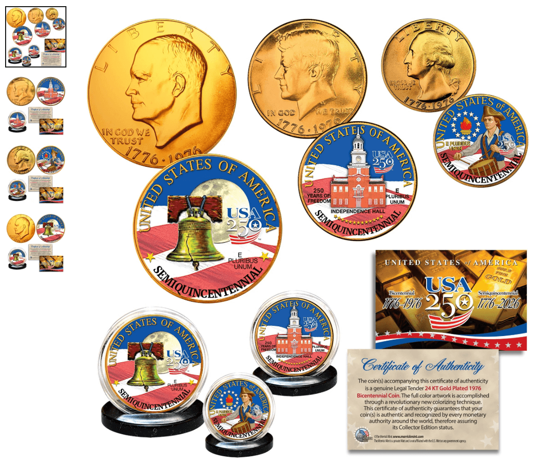 Three Coin Set