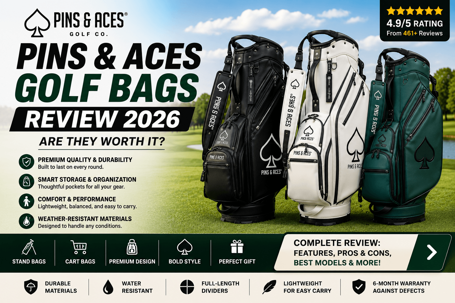 Pins And Aces Golf Bags Review 2026: Are They Worth It?