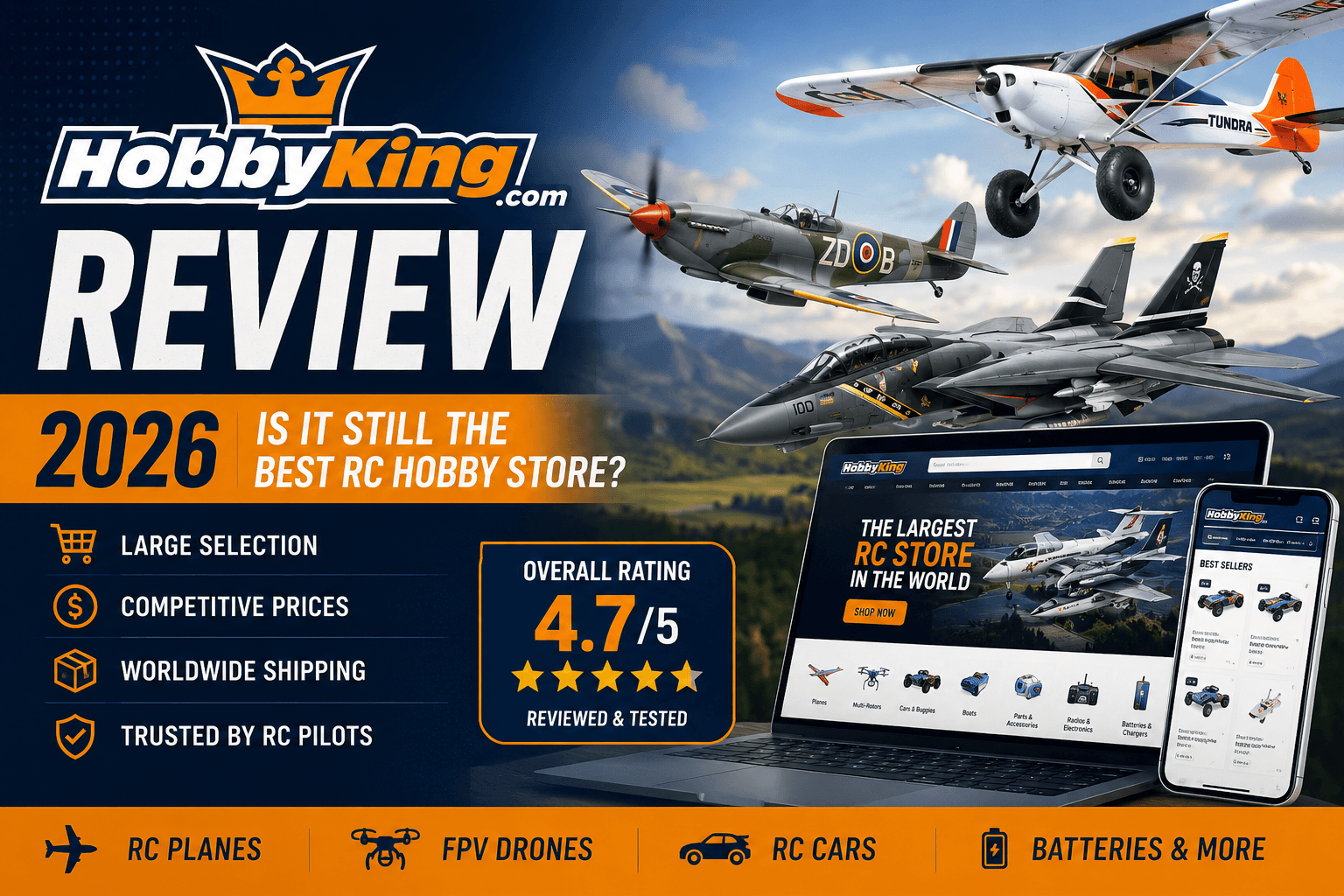 HobbyKing Review 2026: Is It Worth It? (Hands-On RC Plane Guide)